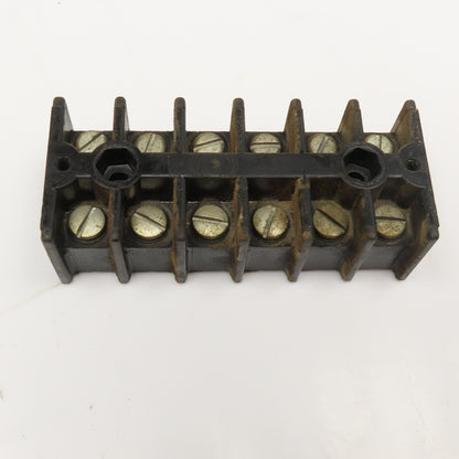 General Electric 9141163A 6 Pole Terminal Block Strip