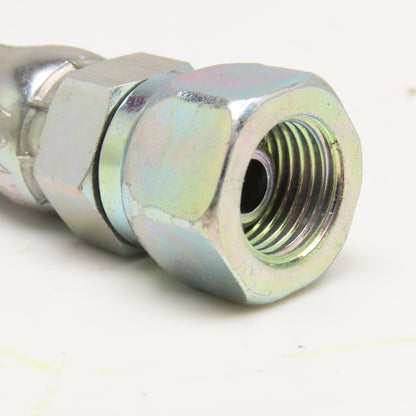 Sumitomo 1/4" (-4) Female Swivel 30° BSPP JIS Fitted Hose Assembly 30"