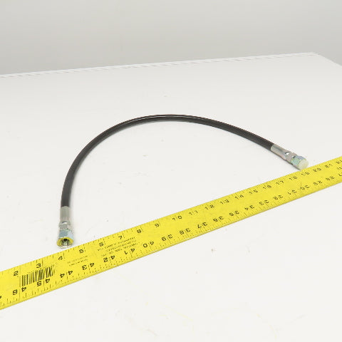 Sumitomo 1/4" (-4) Female Swivel 30° BSPP JIS Fitted Hose Assembly 30"