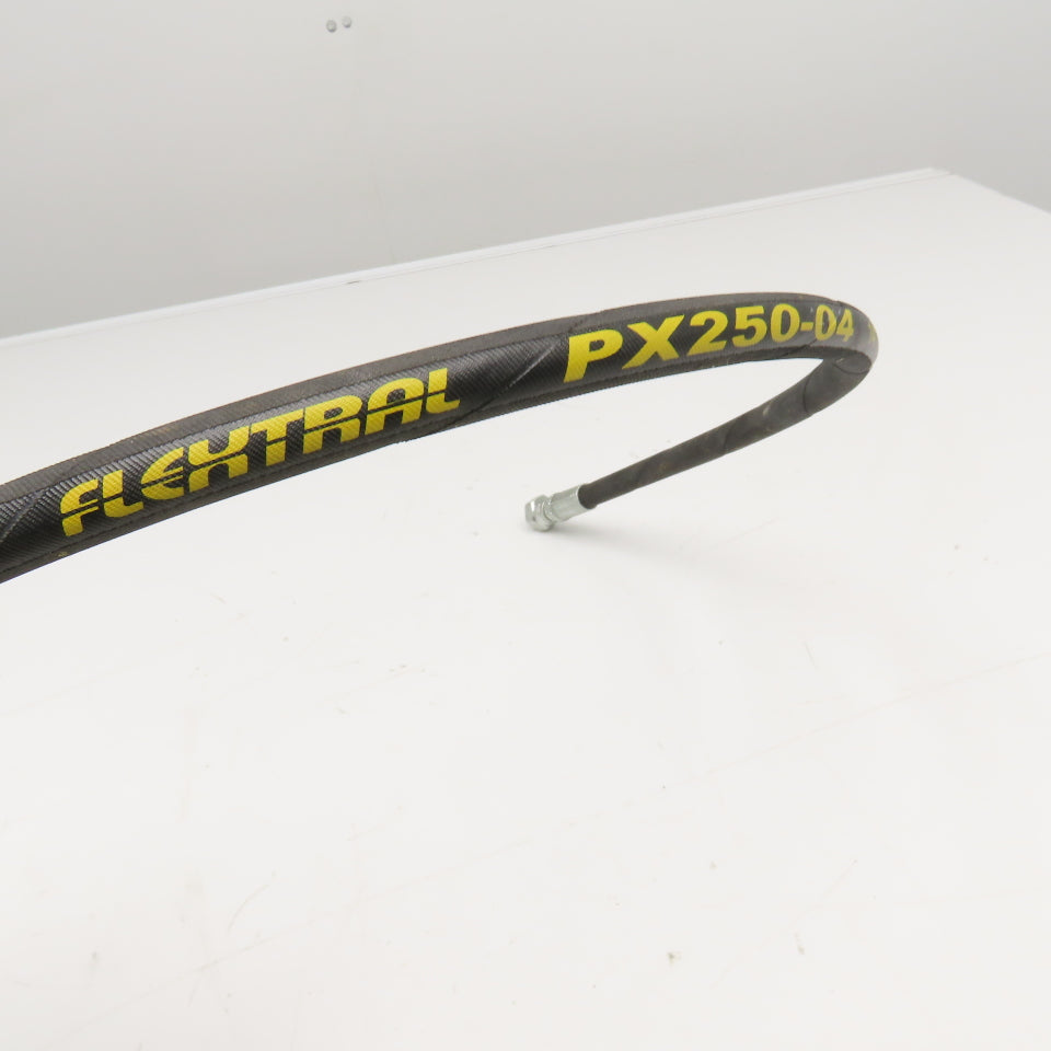Flextral PX250-04 1/4" (-4) Female Swivel 30° BSPP JIS Fitted Hose Assembly 30"