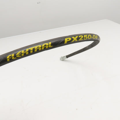 Flextral PX250-04 1/4" (-4) Female Swivel 30° BSPP JIS Fitted Hose Assembly 30"