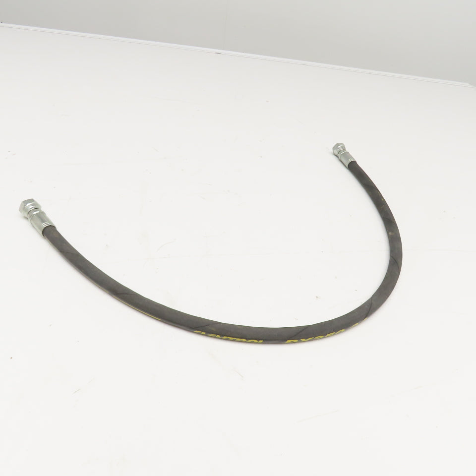 Flextral PX250-04 1/4" (-4) Female Swivel 30° BSPP JIS Fitted Hose Assembly 30"