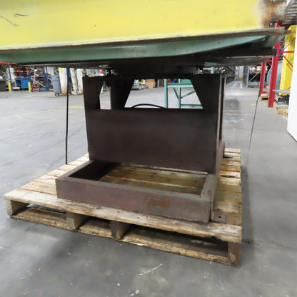 42" x 60" (5') Rotating Top Gravity Roller Conveyor 2.5" OD 39" BF 3" Centers