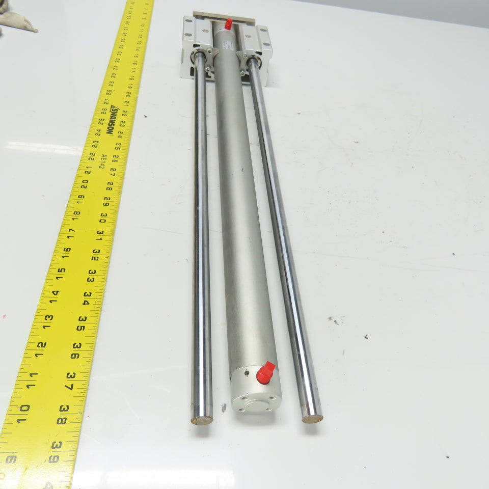 SMC MGCMB32-535-XB6 Pneumatic Guided Cylinder 21" Stroke 1.0MPa