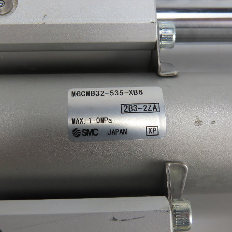 SMC MGCMB32-535-XB6 Pneumatic Guided Cylinder 21" Stroke 1.0MPa