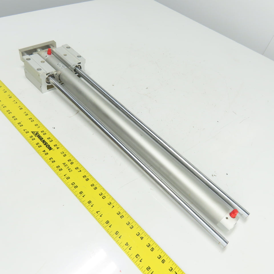 SMC MGCMB32-535-XB6 Pneumatic Guided Cylinder 21" Stroke 1.0MPa