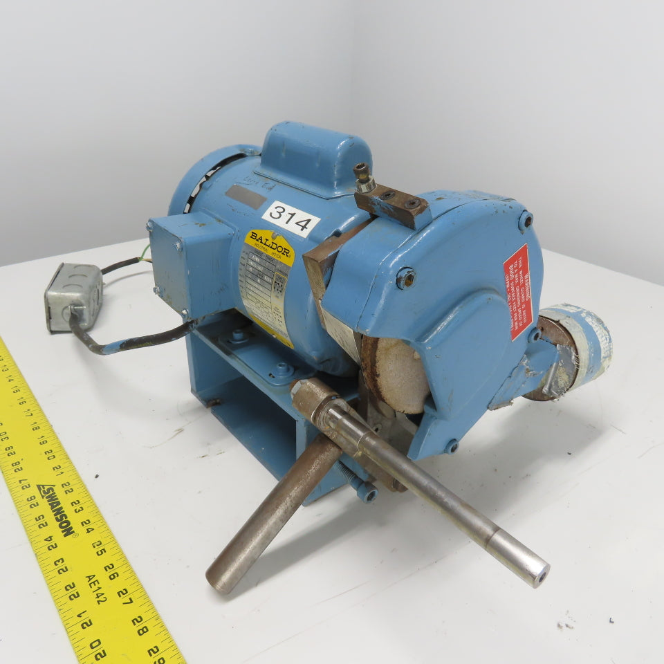 Baldor L3408 1/2HP Electric Bench Top Grinder 115/208-230V 1Ph 3450RPM