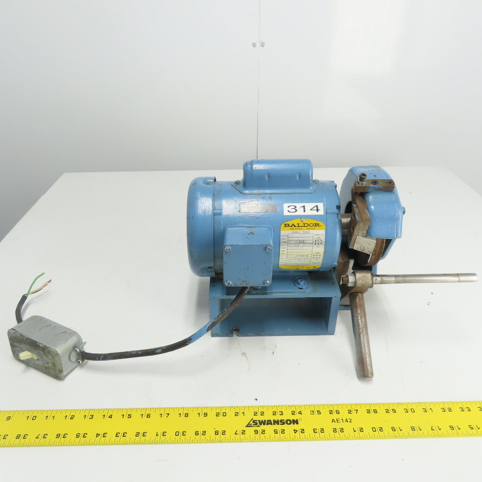 Baldor L3408 1/2HP Electric Bench Top Grinder 115/208-230V 1Ph 3450RPM