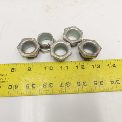 Bridgeport 1103 3/4" Malleable Iron Conduit Nipple Lot Of 50