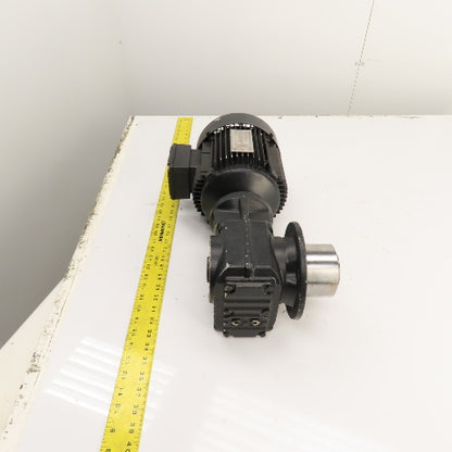SEW KAF37 DT90L4 8.9 Ratio Left Hand Gear Motor 240/460V 3PH 192RPM 1.5kW