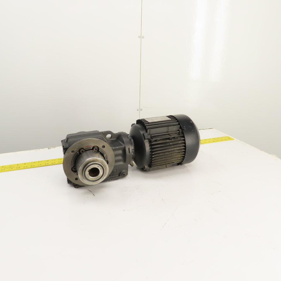 SEW KAF37 DT90L4 8.9 Ratio Left Hand Gear Motor 240/460V 3PH 192RPM 1.5kW