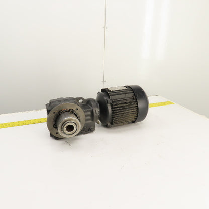SEW KAF37 DT90L4 8.9 Ratio Left Hand Gear Motor 240/460V 3PH 192RPM 1.5kW