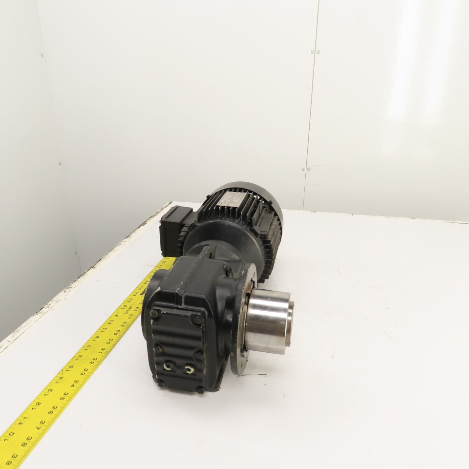 SEW KAF37 DT90L4 8.9 Ratio Left Hand Gear Motor 240/460V 3PH 192RPM 1.5kW