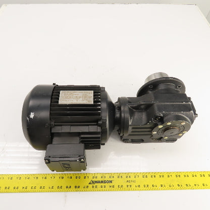 SEW KAF37 DT90L4 8.9 Ratio Left Hand Gear Motor 240/460V 3PH 192RPM 1.5kW