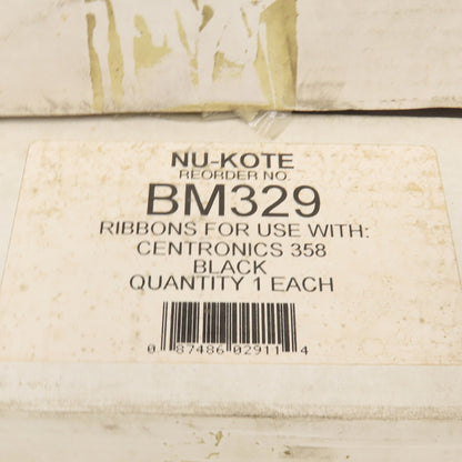 Nu-Kote BM329 Centronics Printer Ribbon NOS See Info Lot Of 8