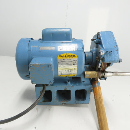 Baldor L3408 1/2HP Electric Bench Top Grinder 115/208-230V 1Ph 3450RPM