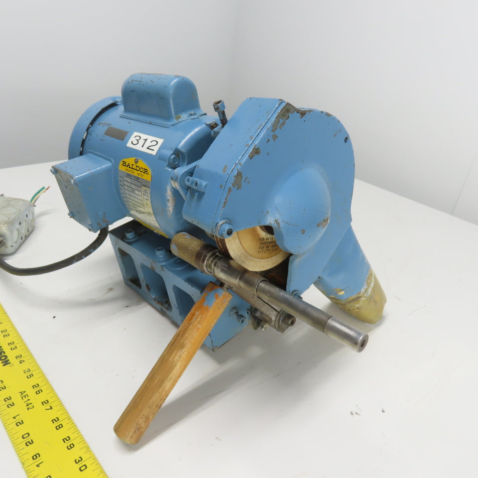 Baldor L3408 1/2HP Electric Bench Top Grinder 115/208-230V 1Ph 3450RPM