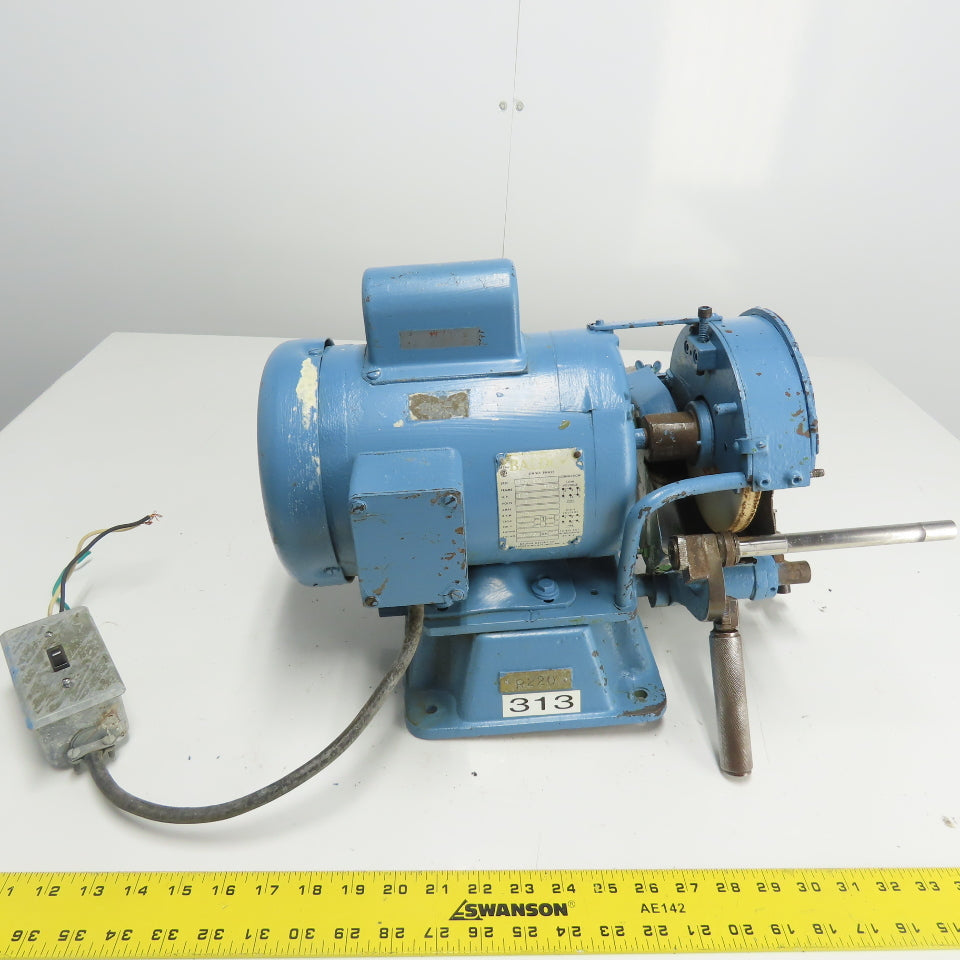 Baldor L3503 1/2HP Electric Bench Top Grinder 115/230V 1Ph 3450RPM 7.8A