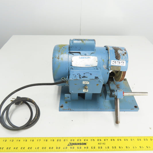 Lesson M6C34FB1A 1/2HP Electric Bench Top Grinder 115/208-230V 1Ph 3450RPM 7.2A