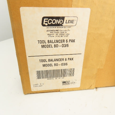 Econo Line BD-03/6 Tool Balancer 3Lbs/1.4KG  Max Lot Of 6