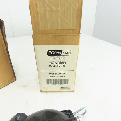 Econo Line BD-03/6 Tool Balancer 3Lbs/1.4KG  Max Lot Of 6