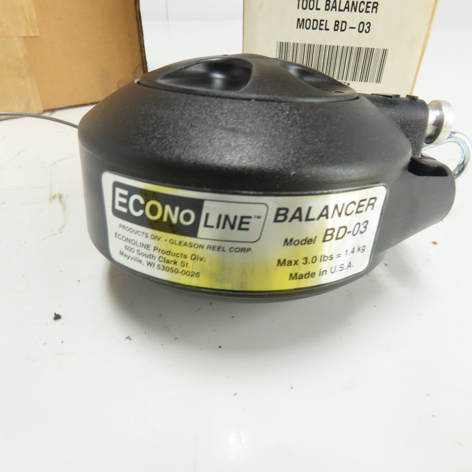 Econo Line BD-03/6 Tool Balancer 3Lbs/1.4KG  Max Lot Of 6