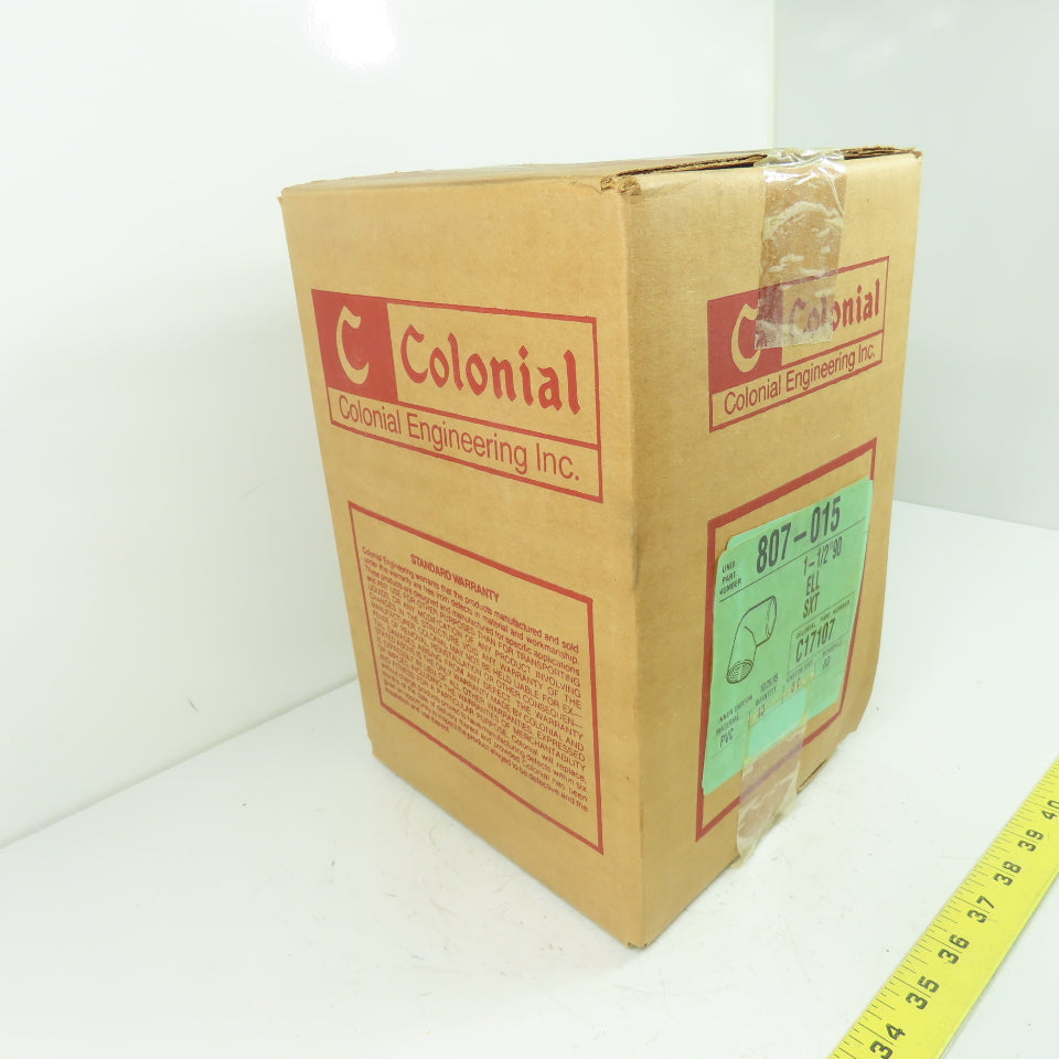 Colonial 807-015 1-1/2" 90° Elbow PVC Fitting ELL SXT C17107 Lot Of 10