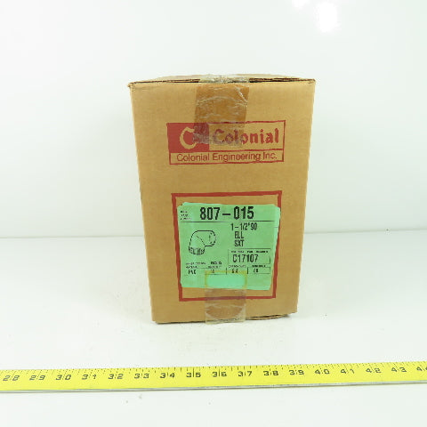 Colonial 807-015 1-1/2" 90° Elbow PVC Fitting ELL SXT C17107 Lot Of 10