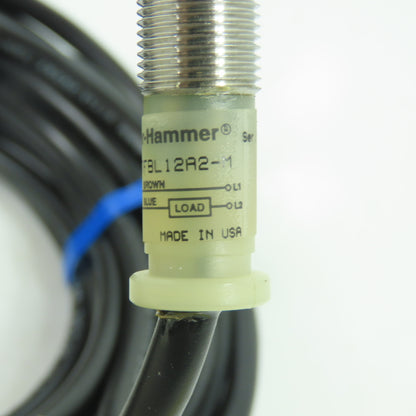 Cutler Hammer E57FBL12A2-M Inductive Proximity Sensor 20-250VAC 250mA NEW