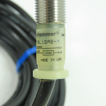 Cutler Hammer E57FBL12A2-M Inductive Proximity Sensor 20-250VAC 250mA NEW