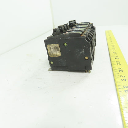 Square D 20A Breaker 65,000 Air 120/240VAC Lot Of 8