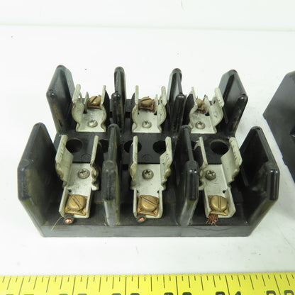 J60030 581-G 3-Pole Fuse Holder 600V 30A Lot Of 3