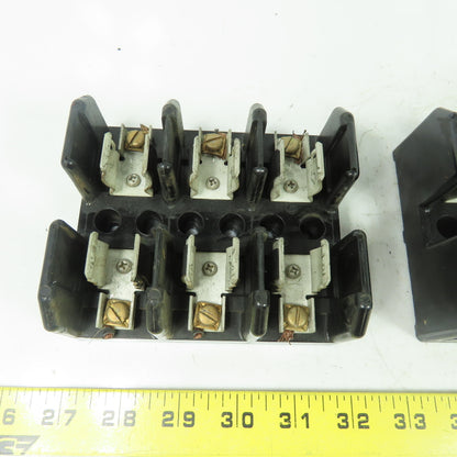 J60030 581-G 3-Pole Fuse Holder 600V 30A Lot Of 3