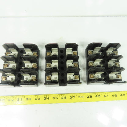 J60030 581-G 3-Pole Fuse Holder 600V 30A Lot Of 3