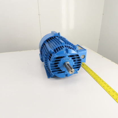 U.S Electrical Type A DP 10HP Motor 1730RPM 230/460V 3PH 215T Frame (Worn Shaft)