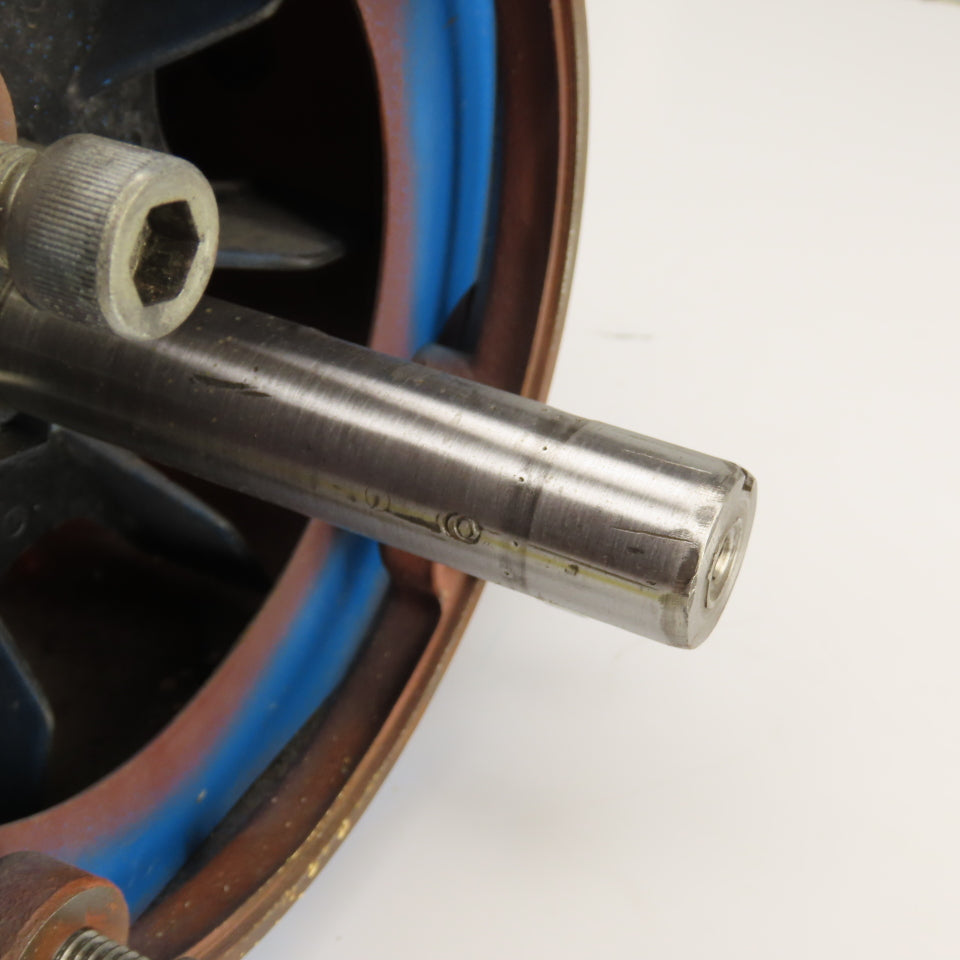 U.S Electrical Type A DP 10HP Motor 1730RPM 230/460V 3PH 215T Frame (Worn Shaft)