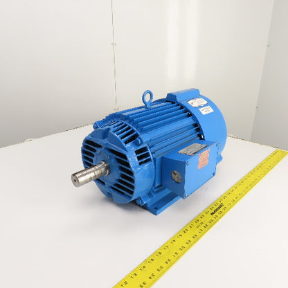 U.S Electrical Type A DP 10HP Motor 1730RPM 230/460V 3PH 215T Frame (Worn Shaft)