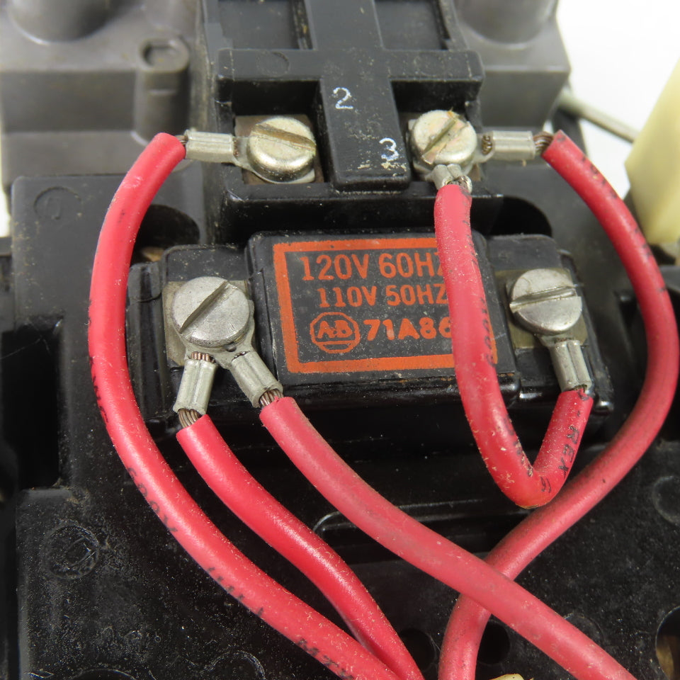 Allen Bradley 709-B0D103 Size 1 10HP Motor Starter 120V Coil Ser K