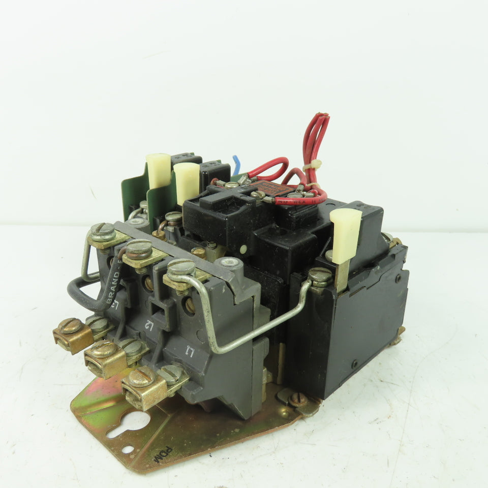 Allen Bradley 709-B0D103 Size 1 10HP Motor Starter 120V Coil Ser K
