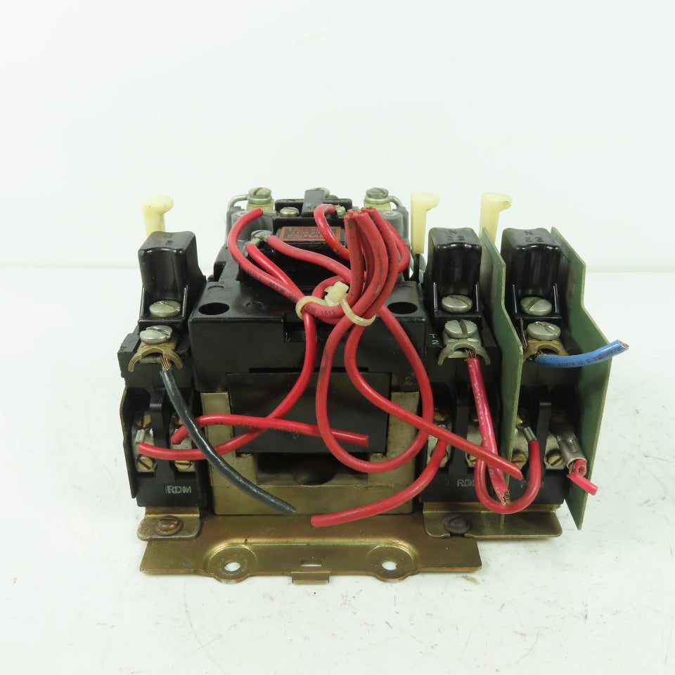 Allen Bradley 709-B0D103 Size 1 10HP Motor Starter 120V Coil Ser K