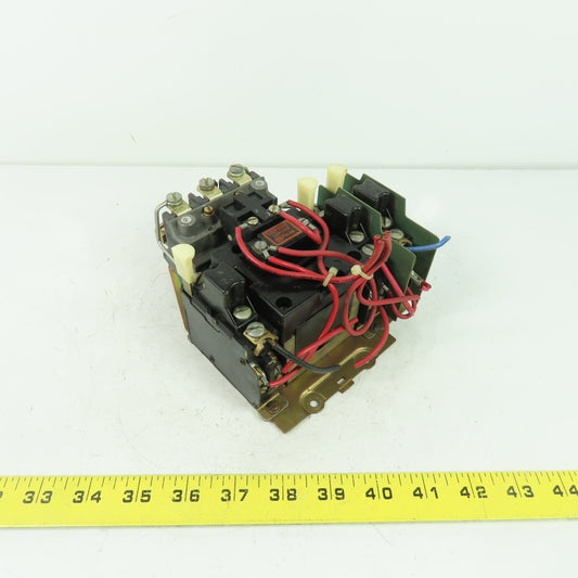 Allen Bradley 709-B0D103 Size 1 10HP Motor Starter 120V Coil Ser K
