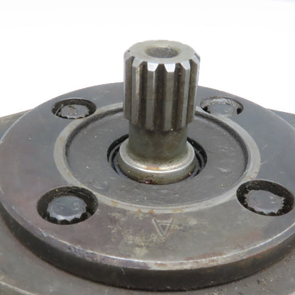 Parker M2B 90249-0-3 Hydraulic Motor 2 Bolt Flange 3/4" NPT 22mm Spline Shaft