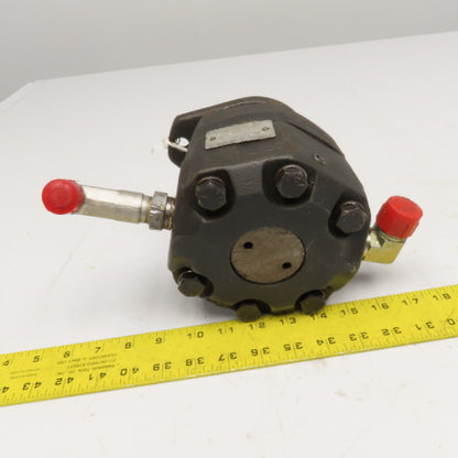 Parker M2B 90249-0-3 Hydraulic Motor 2 Bolt Flange 3/4" NPT 22mm Spline Shaft