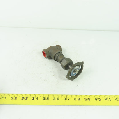 Henery Vogt E-30103-R9 3/8" Gate Valve 5000WOG A105 CR-13