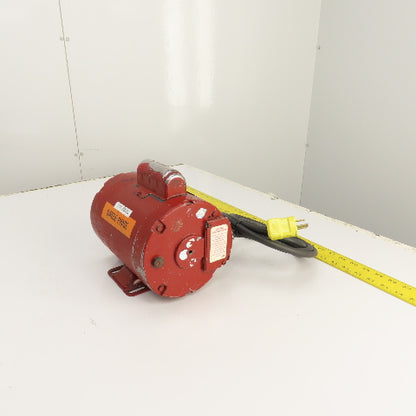 Leeson M6C17NB6B 1/3HP AC Electric Motor 1725RPM 115/208-230V 1PH E56 Frame