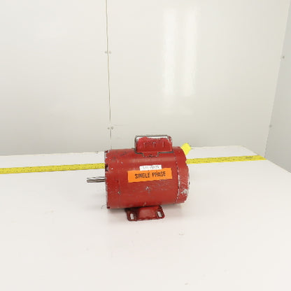 Leeson M6C17NB6B 1/3HP AC Electric Motor 1725RPM 115/208-230V 1PH E56 Frame