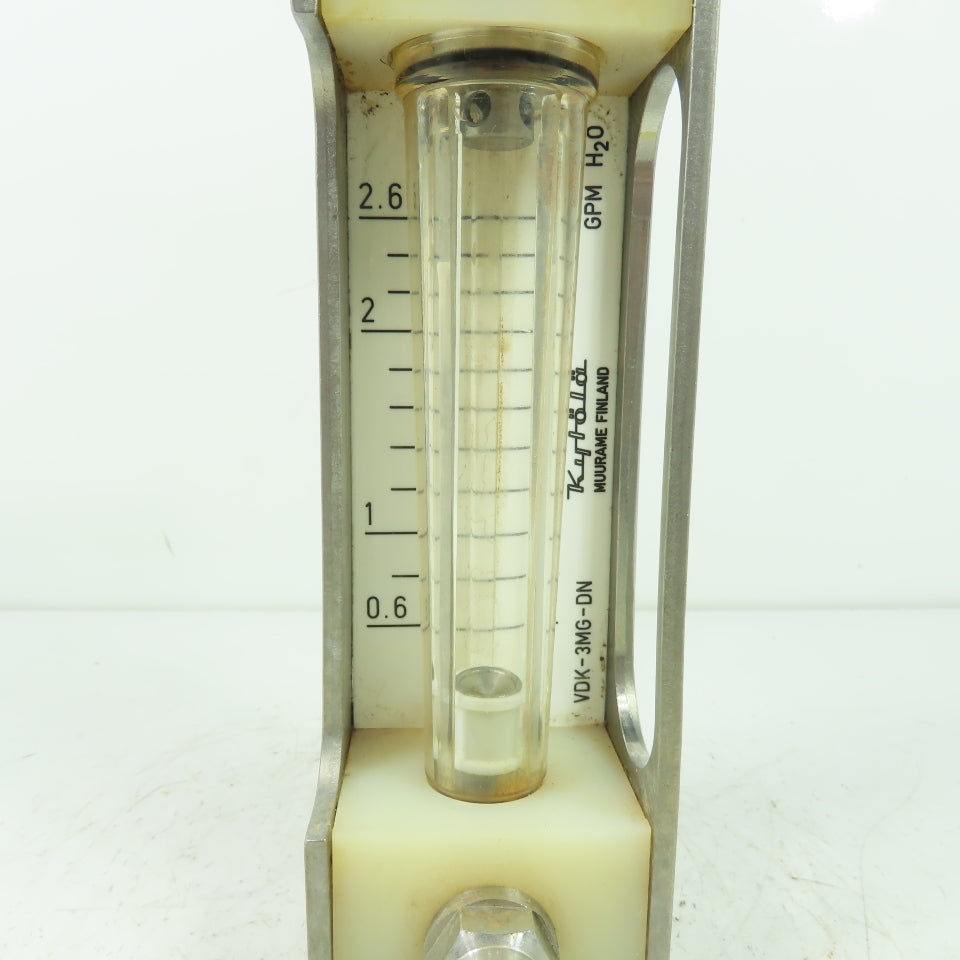 Kytola VDK-3MG-DN 0.6-2.6 Pressure Guage GPM H2O