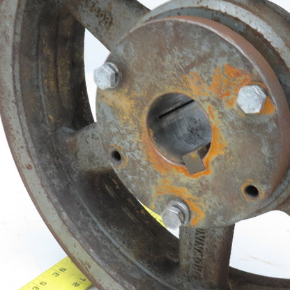 Browning 3C140R 14.4" 3 Groove C Belt Section V-Belt Pulley Split Taper Bushed