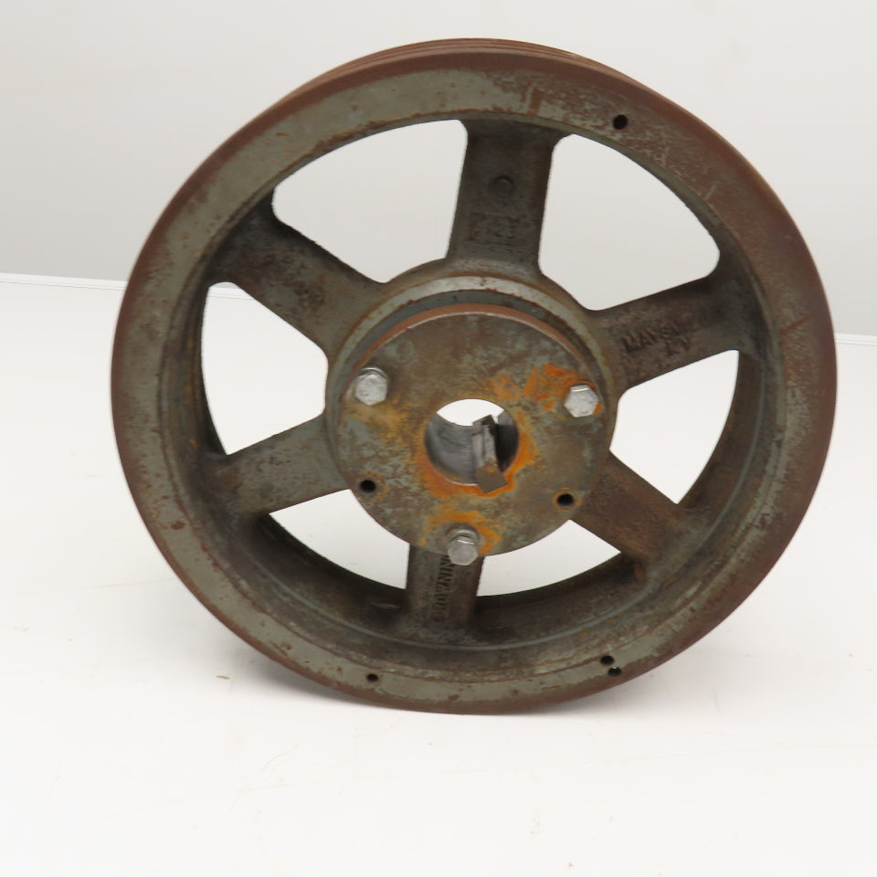Browning 3C140R 14.4" 3 Groove C Belt Section V-Belt Pulley Split Taper Bushed