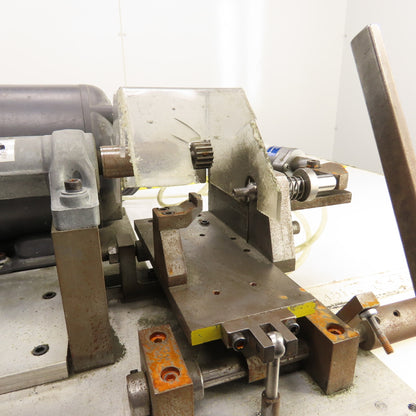 Custom Made 1/3HP #4  Key Cross Slot Mill 115/230V 1PH W/ Air Clamp & Blow-off